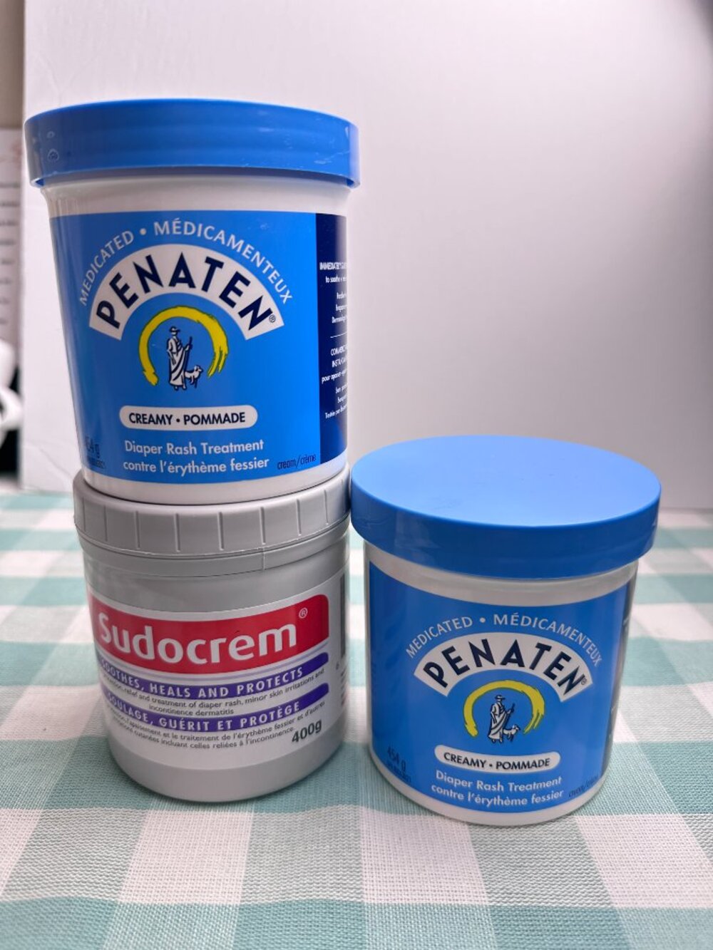 NEW Penaten & Sudocrem Diaper Cream Bundle – 3 Full Size